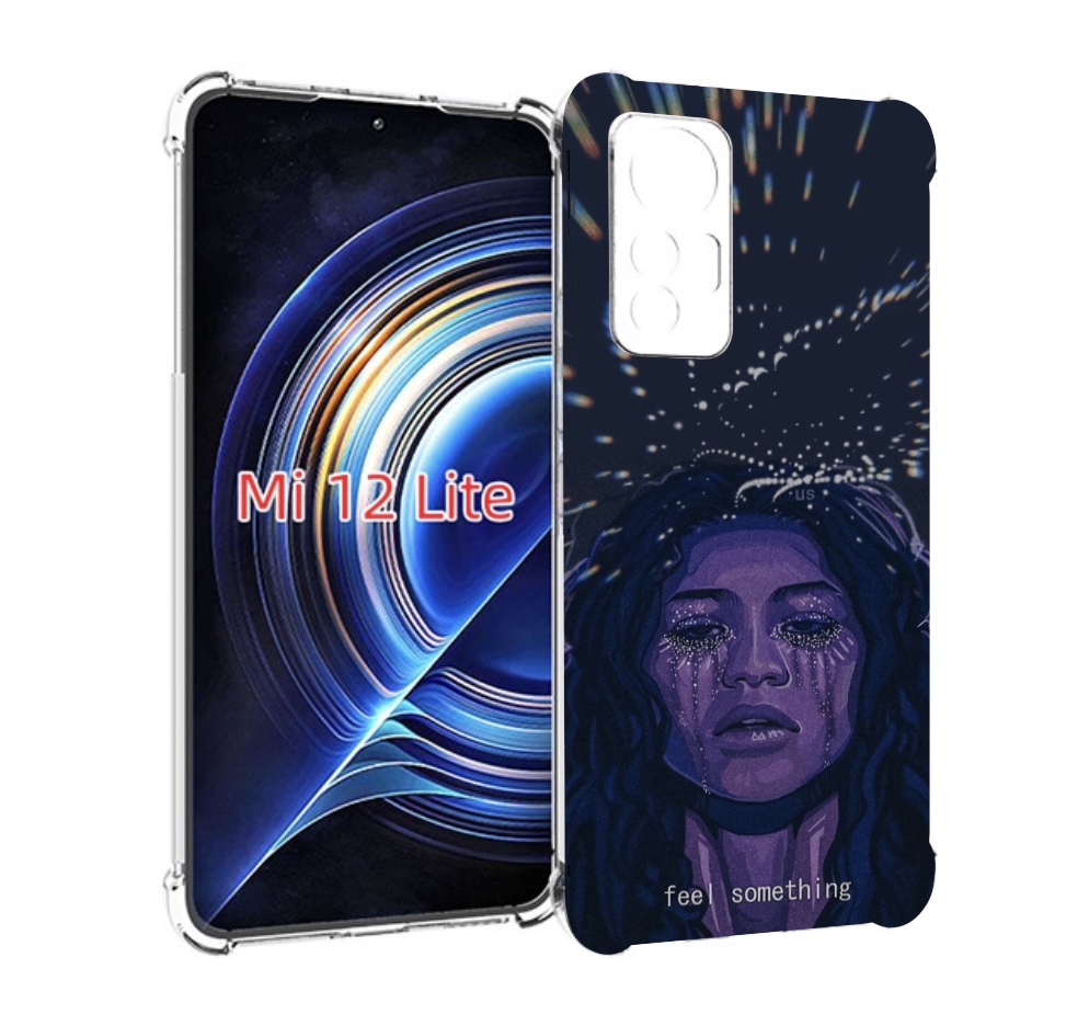 

Чехол MyPads чувствую себя непонятно женский для Xiaomi 12 Lite, Прозрачный, Tocco