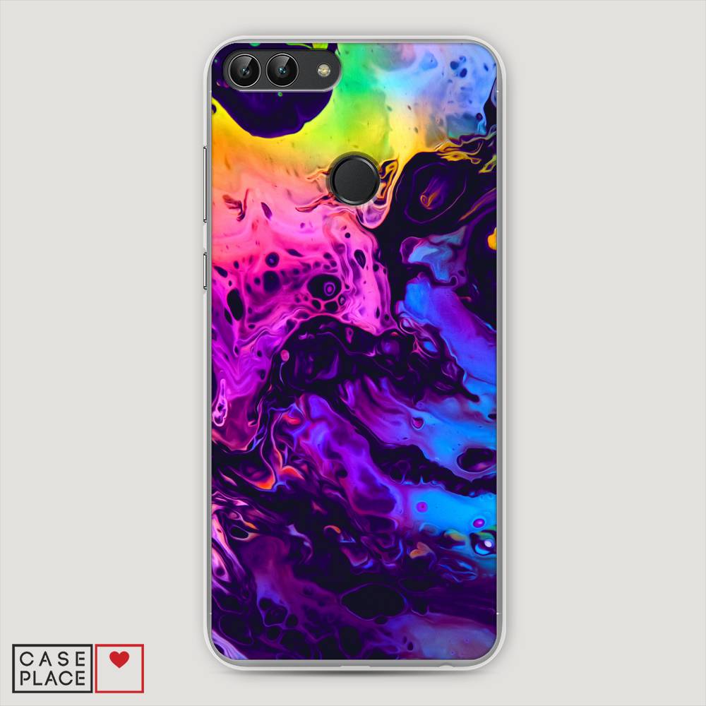 фото Чехол awog "acid fluid" для huawei p smart