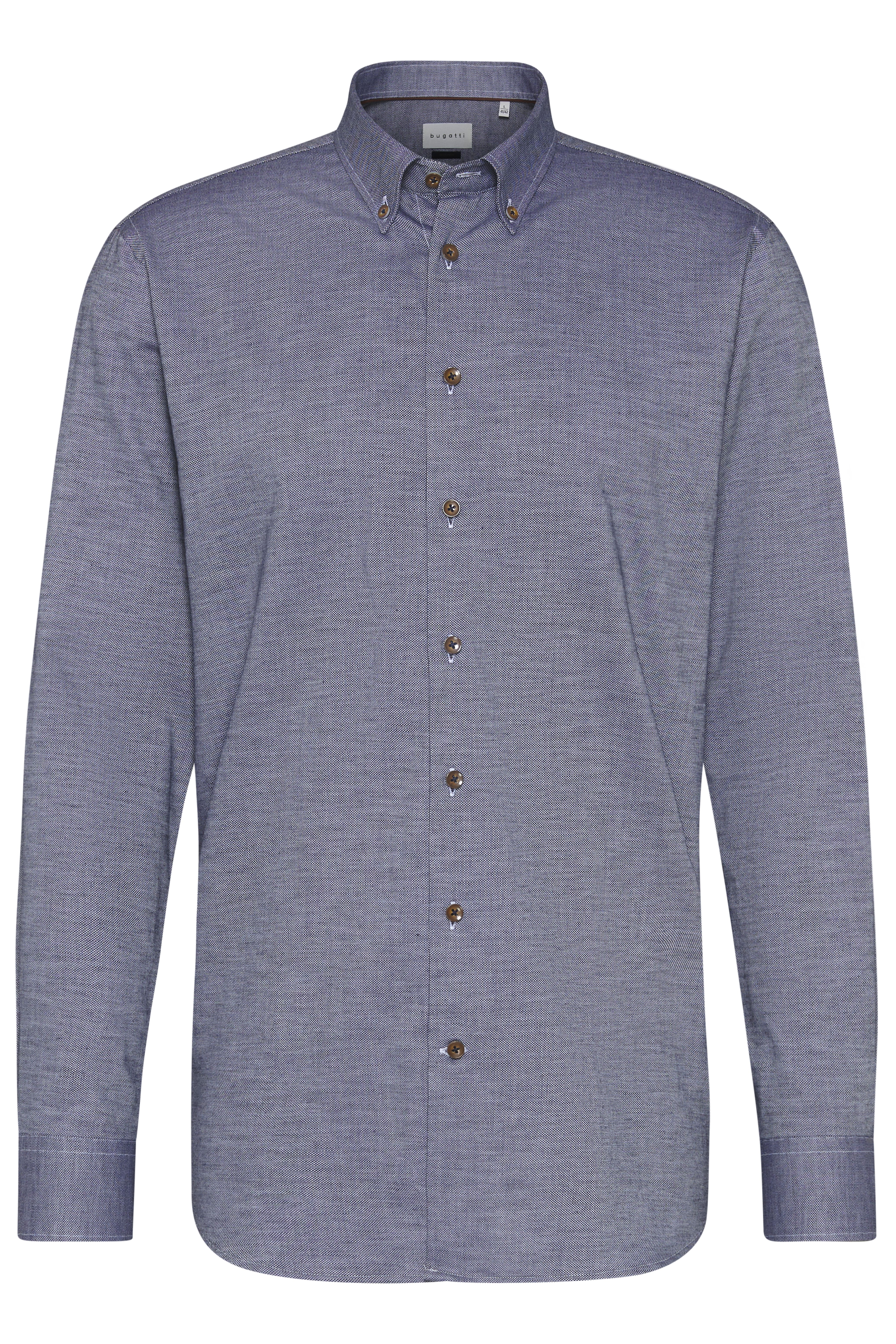 

Рубашка мужская Bugatti 9350 88840/390 синяя 3XL, 9350 88840/390