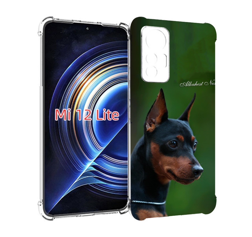 

Чехол MyPads цвергпинчер черпинчер для Xiaomi 12 Lite, Прозрачный, Tocco