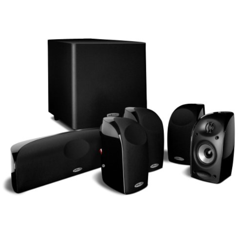 

Набор для домашнего кинотеатра Polk Audio TL1600, Черный, TL1600