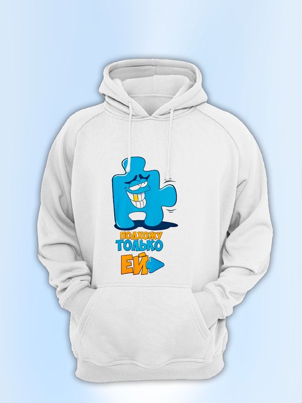 

Худи мужское SHARP&CUT BCC104746 белое S, Белый, BCC104746