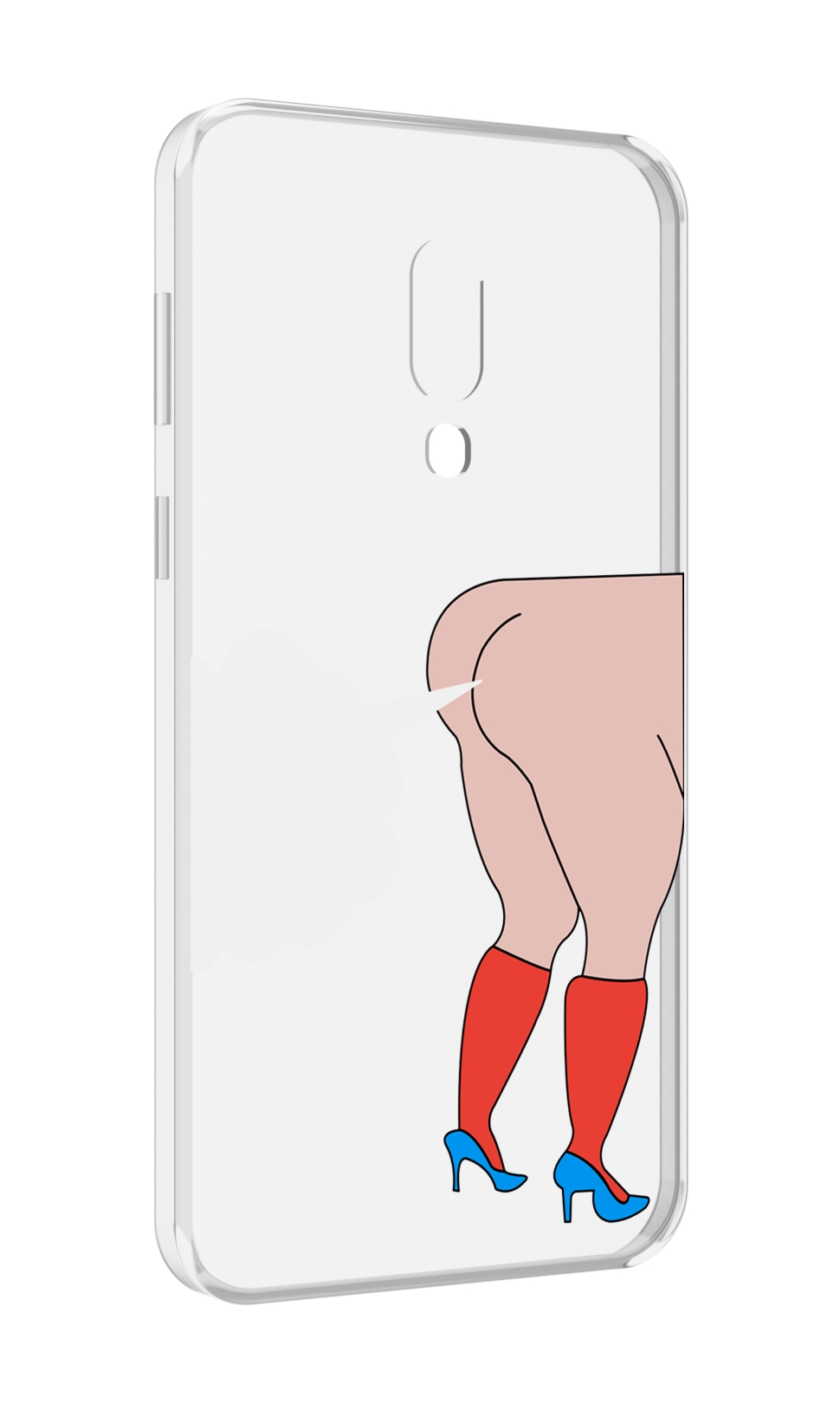 

Чехол MyPads смешная-ситуация детский для Meizu 16 Plus / 16th Plus, Прозрачный, Tocco