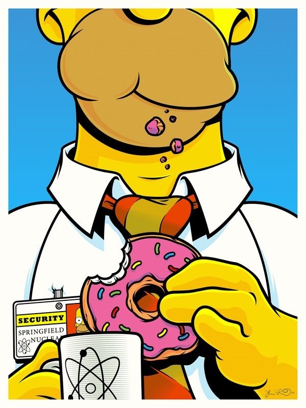 

Постер к мультфильму "Симпсоны" (The Simpsons) A1