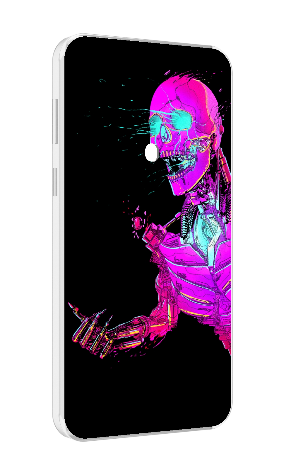 

Чехол MyPads скелет-робот-фиолетовый для Meizu 16 Plus / 16th Plus, Прозрачный, Tocco