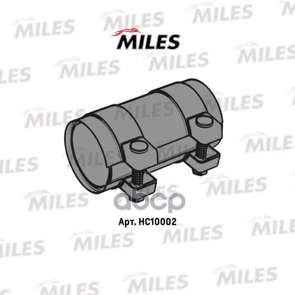 

Гофра Miles Hc10002 Соединитель Труб Глушителя D=50,5 L=125 Miles арт. HC10002