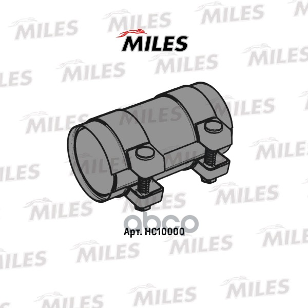 

Хомут Глушителя Renault Logan/Clio/Kangoo D-40/L-80mm Miles арт. HC10000