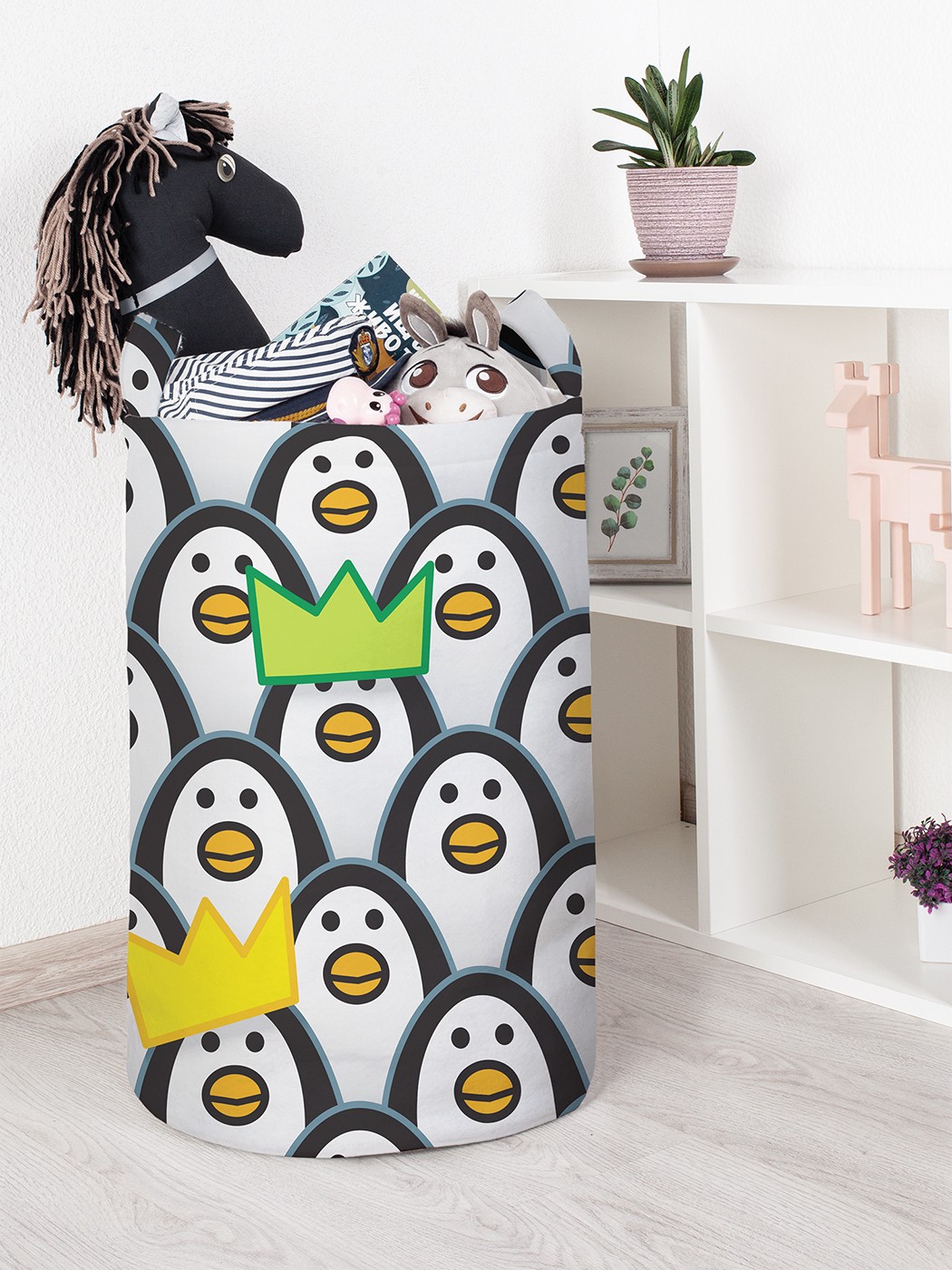 

Корзина для игрушек JoyArty 40x60 см toba_11864_L, Черный