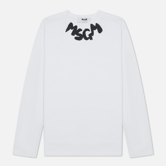 

Лонгслив женский MSGM 3341MDM169 227798 01 белый M, 3341MDM169 227798 01