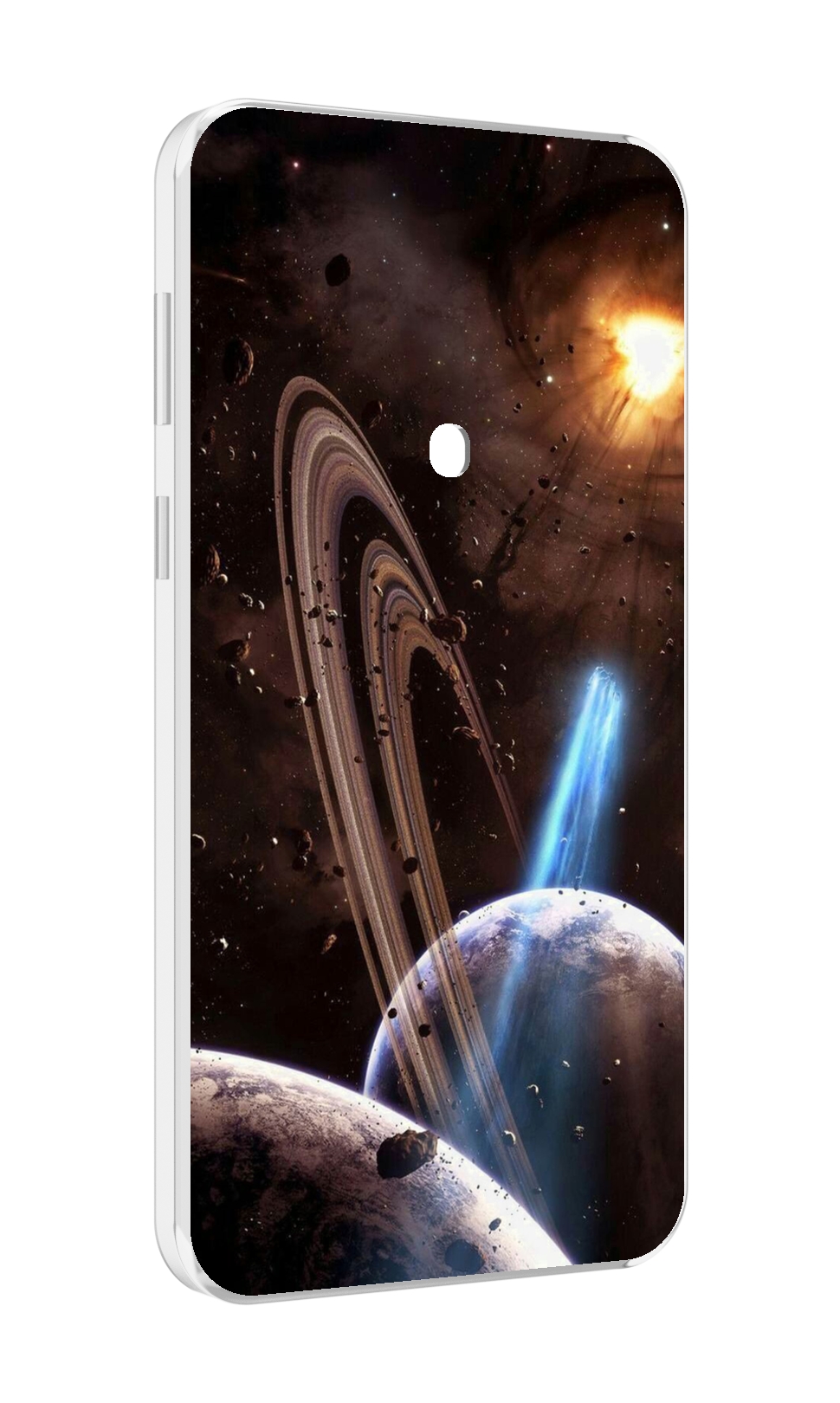 

Чехол MyPads сатурн в космосе для Meizu 16 Plus / 16th Plus, Прозрачный, Tocco