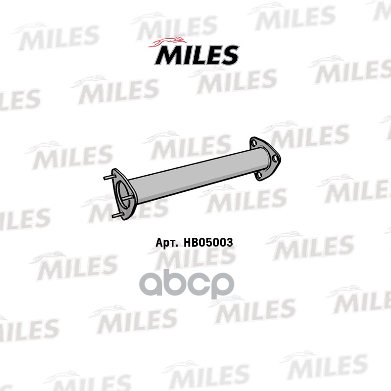 Глушитель Miles Hb05003 Труба Соединительная Chevrolet Lanos 00-03 (Вместо Катализатора) M