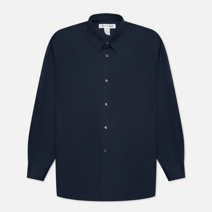 

Рубашка мужская Comme des Garcons SHIRT FZ-B011-PER-2 синяя XL, FZ-B011-PER-2