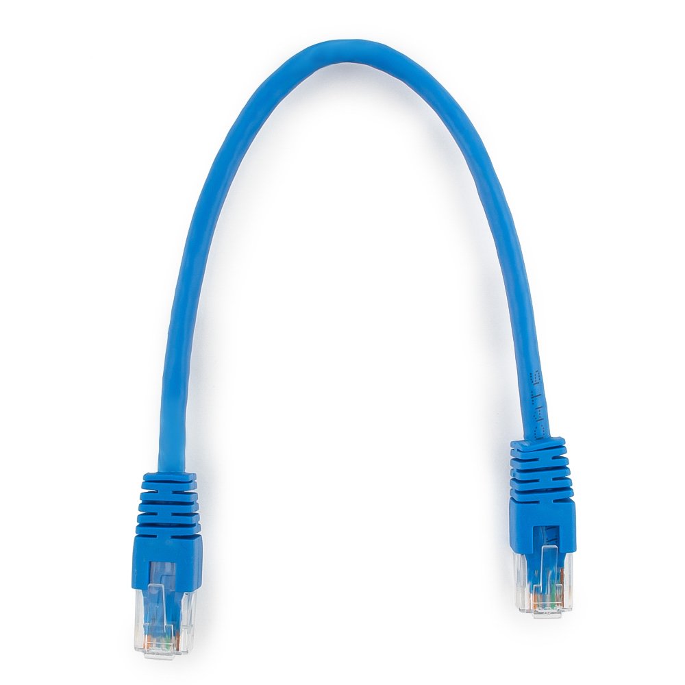 фото Кабель cablexpert 2x rj-45 вилка-вилка м (pp6u-0.25m/b)