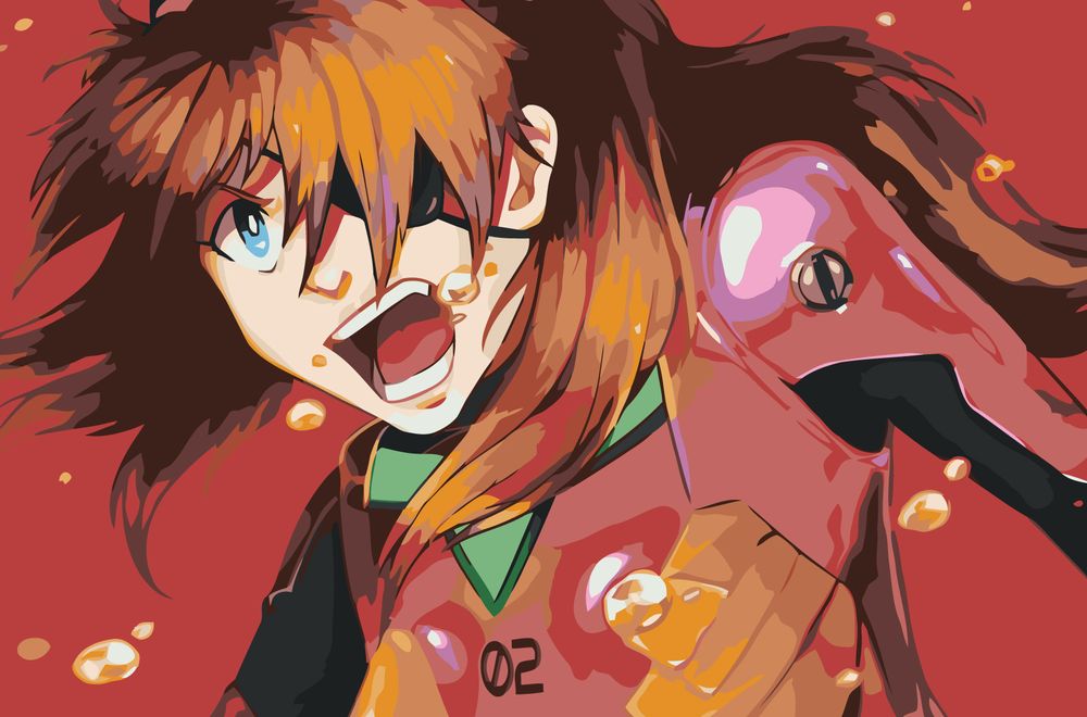 

Картина по номерам Живопись по номерам «Evangelion Евангелион: Аска Лэнгли 4», Evangelion Евангелион: Аска Лэнгли 4