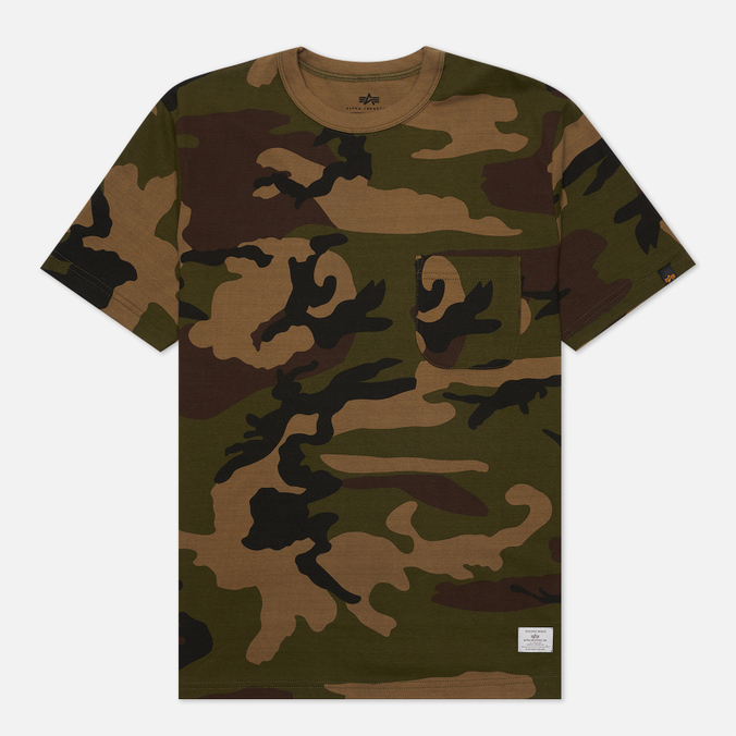 

Футболка мужская Alpha Industries UTE51501C1-961 коричневая L, UTE51501C1-961