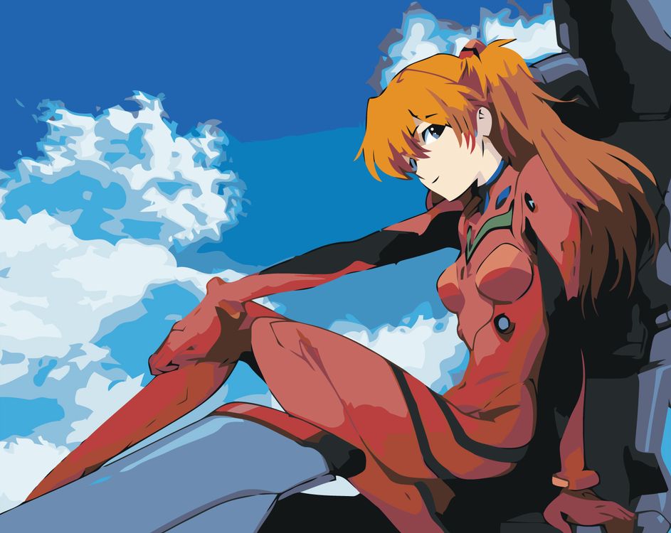 

Картина по номерам Живопись по номерам «Evangelion Евангелион: Аска Лэнгли 2», Evangelion Евангелион: Аска Лэнгли 2