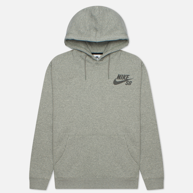 

Худи мужское Nike SB DJ6095-063 серое S, DJ6095-063