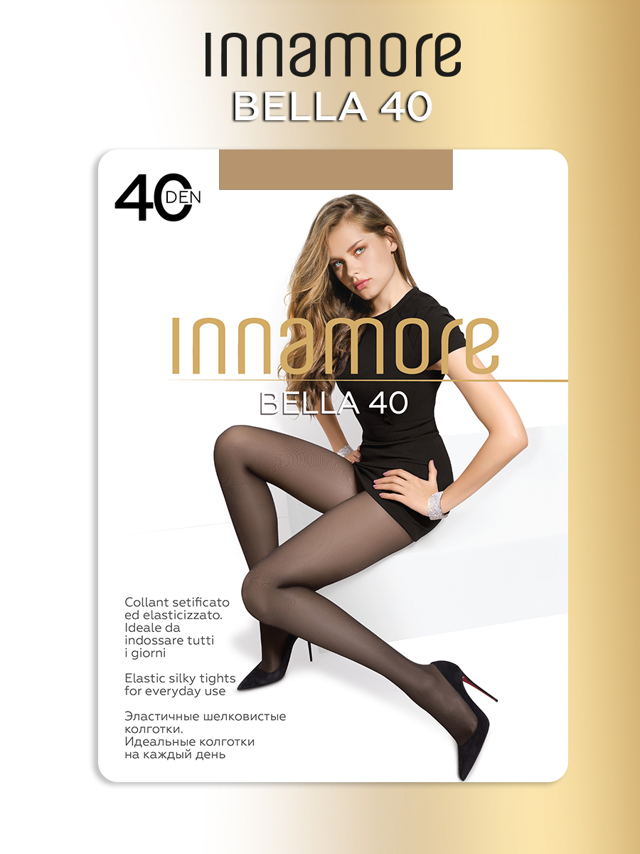 

Колготки женские Innamore Bella 40 бежевые 3, Бежевый, Bella 40