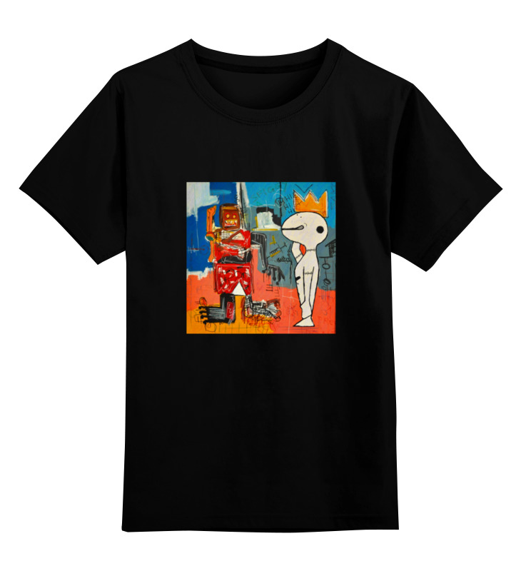 

Детская футболка классическая Printio Basquiat, р. 104, Черный, 0000000709794