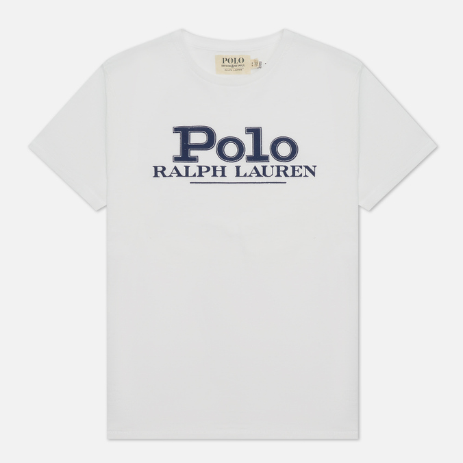 

Футболка мужская Polo Ralph Lauren 710-850540-001 белая 2XL, 710-850540-001