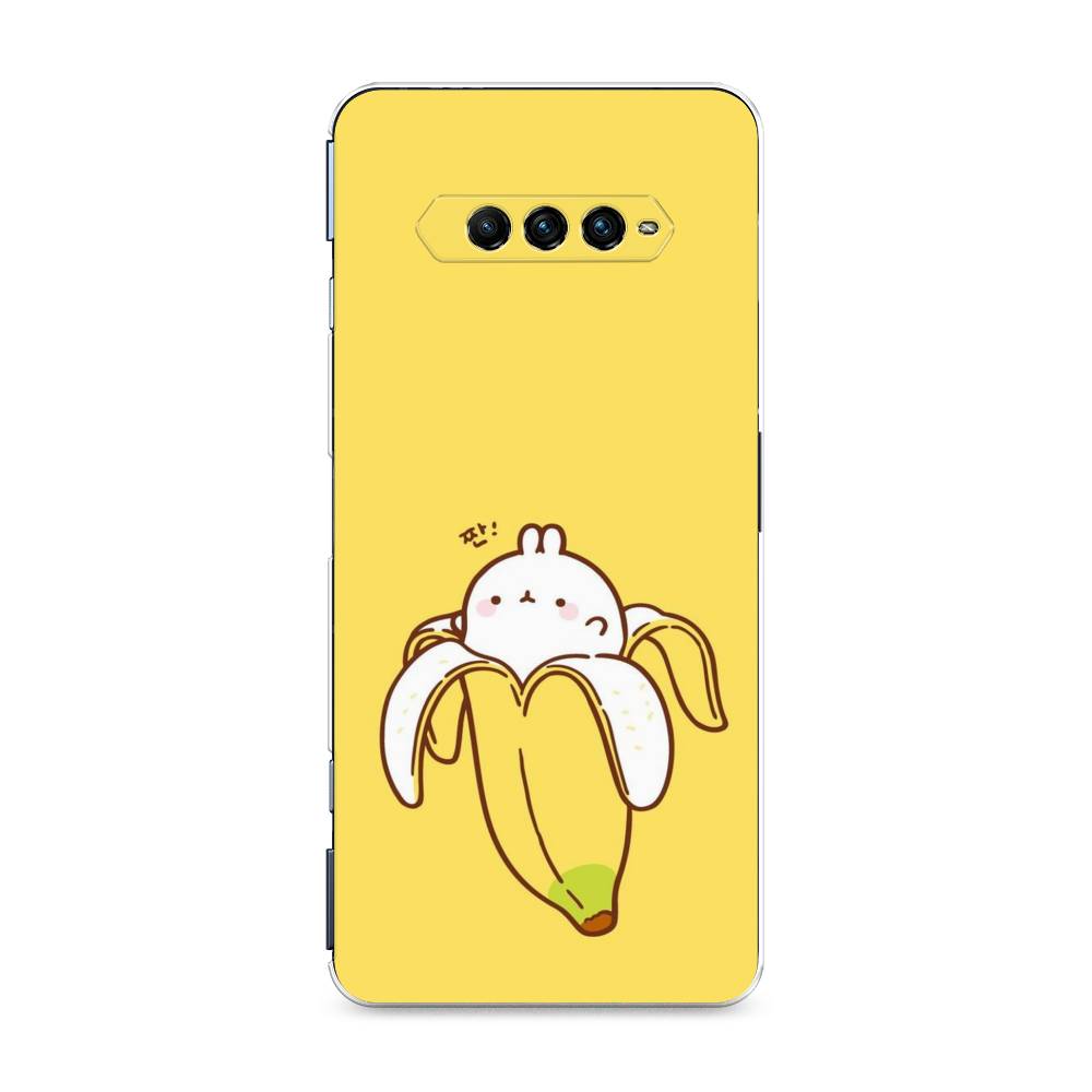 

Чехол Awog на Xiaomi Black Shark 4 pro "Зайчик-бананчик", Желтый;белый, 317650-2