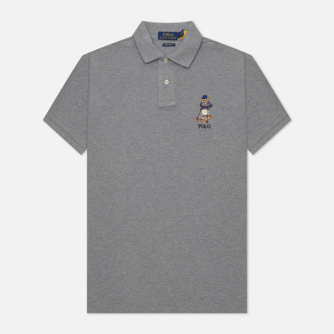 

Футболка мужская Polo Ralph Lauren 710-853312-004 серая XS, 710-853312-004