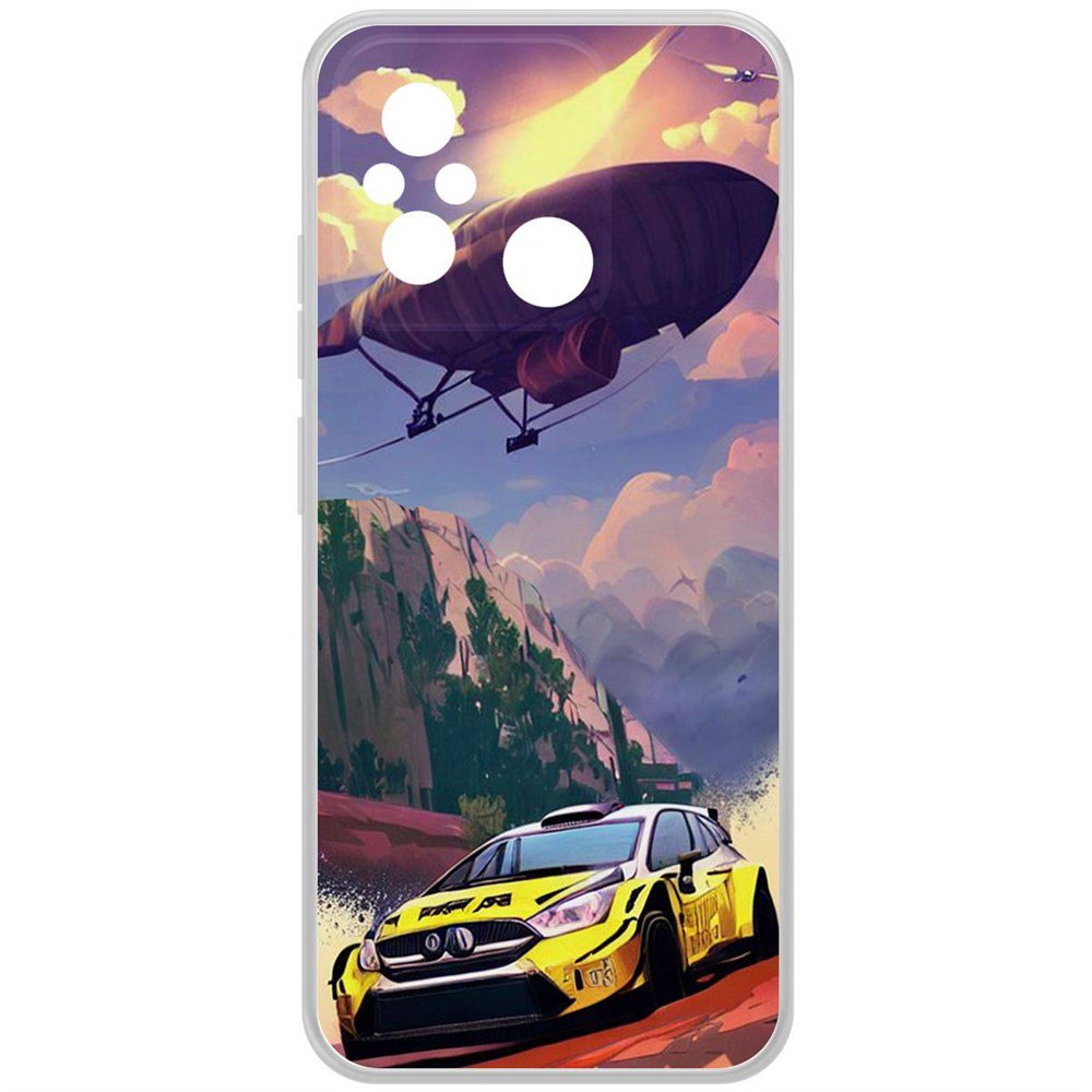 

Чехол-накладка Krutoff Clear Case Гонка для Xiaomi Redmi 12C, Прозрачный