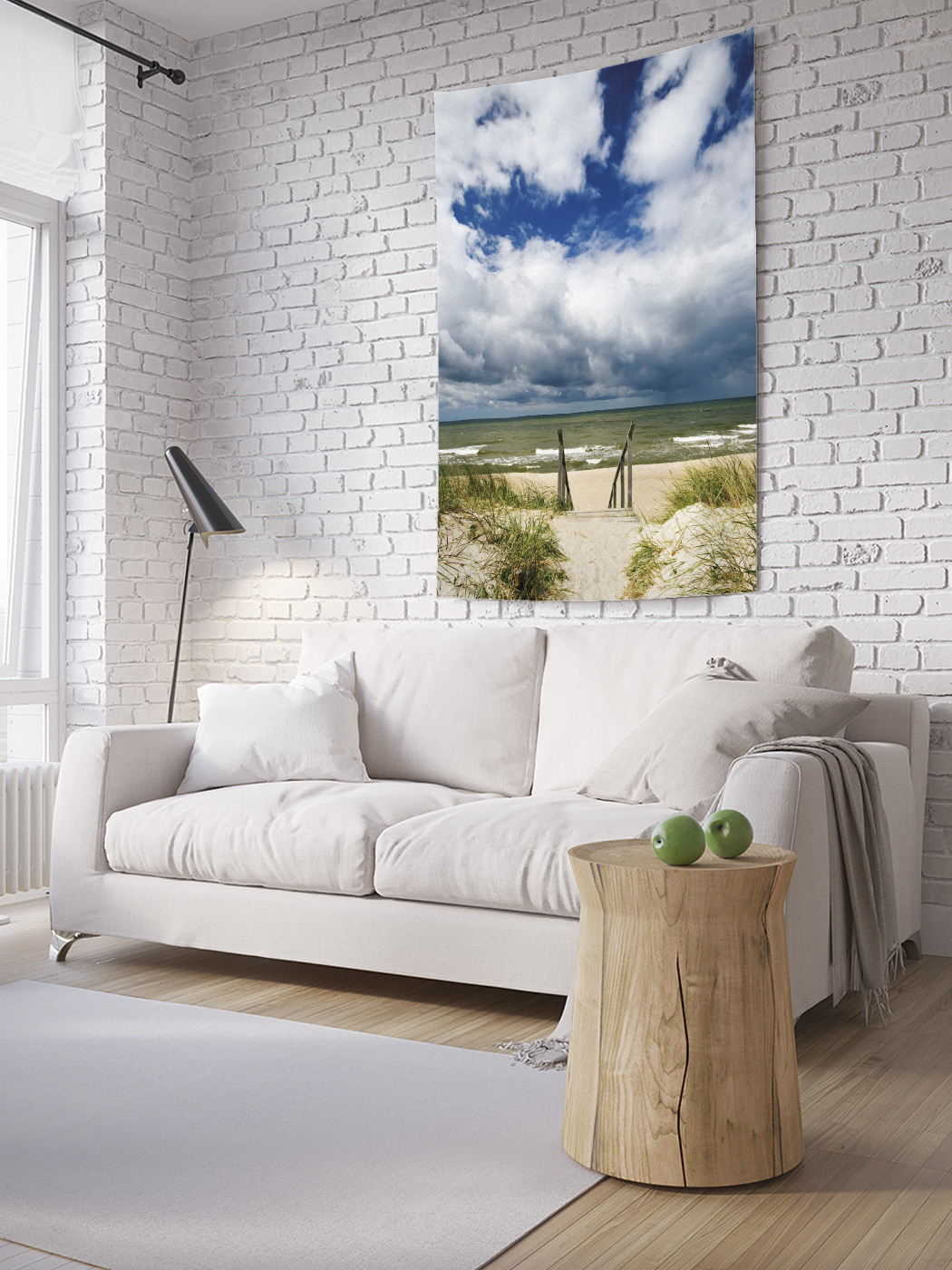

Вертикальное фотопанно на стену JoyArty Спуск к морю 150x200 см, Спуск к морю