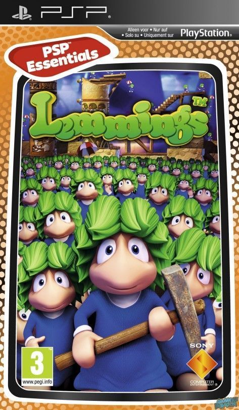 Игра Lemmings (essentials) (PSP)