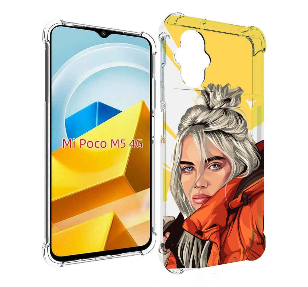 

Чехол Mypads Билли-Айлиш-В-Куртке Для Poco M5 Прот, Прозрачный, Tocco