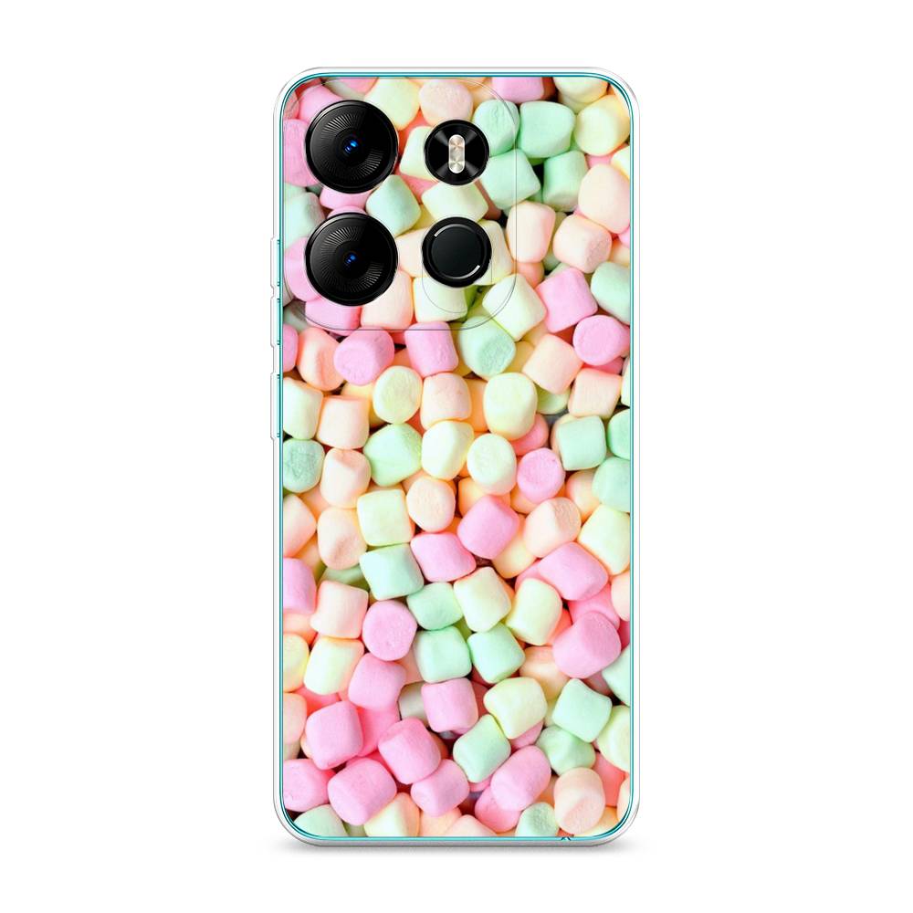 

Чехол Awog на Tecno Pop 7 Pro "Marshmallows", Зеленый;желтый;розовый, 303450-10