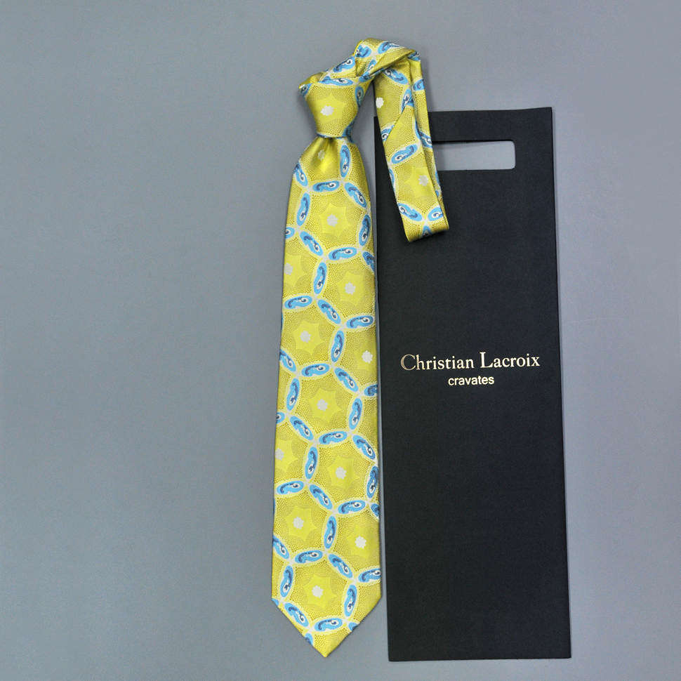 

Галстук мужской Christian Lacroix 836615 желтый, 836615