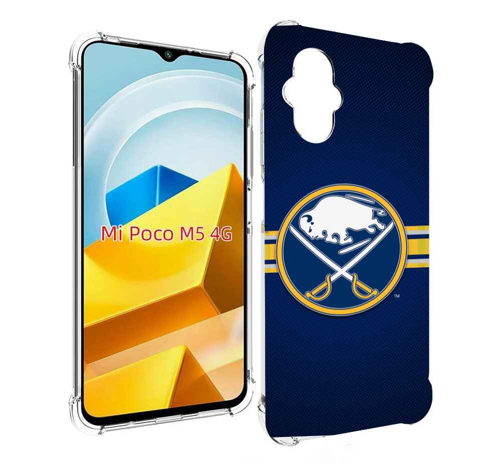

Чехол Mypads Баффало СеиБрс Для Poco M5 Противоуд, Прозрачный, Tocco