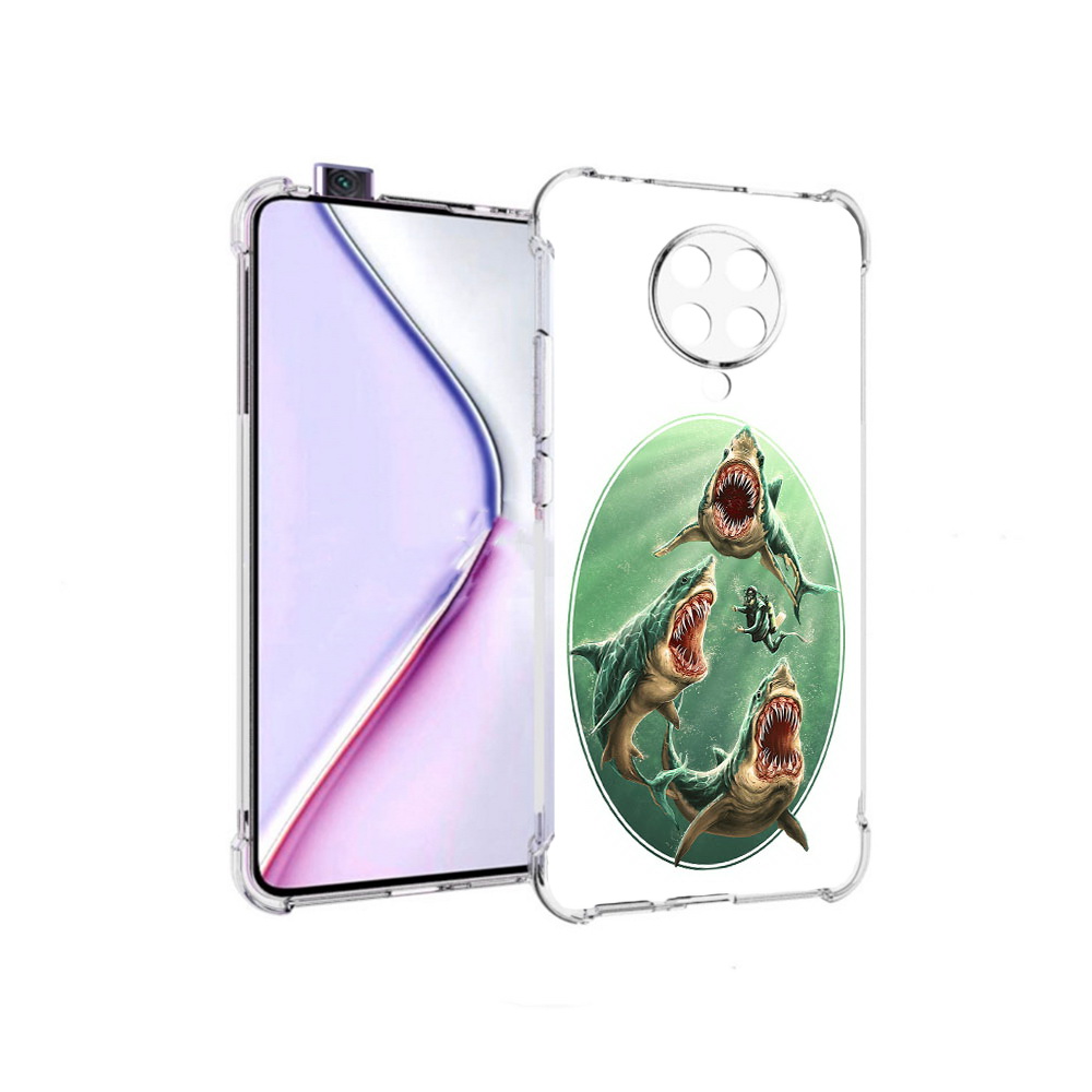

Чехол MyPads синяя бездна для Xiaomi Redmi K30 Pro Zoom 8/256GB/Redmi K30 Pro, Прозрачный, Tocco