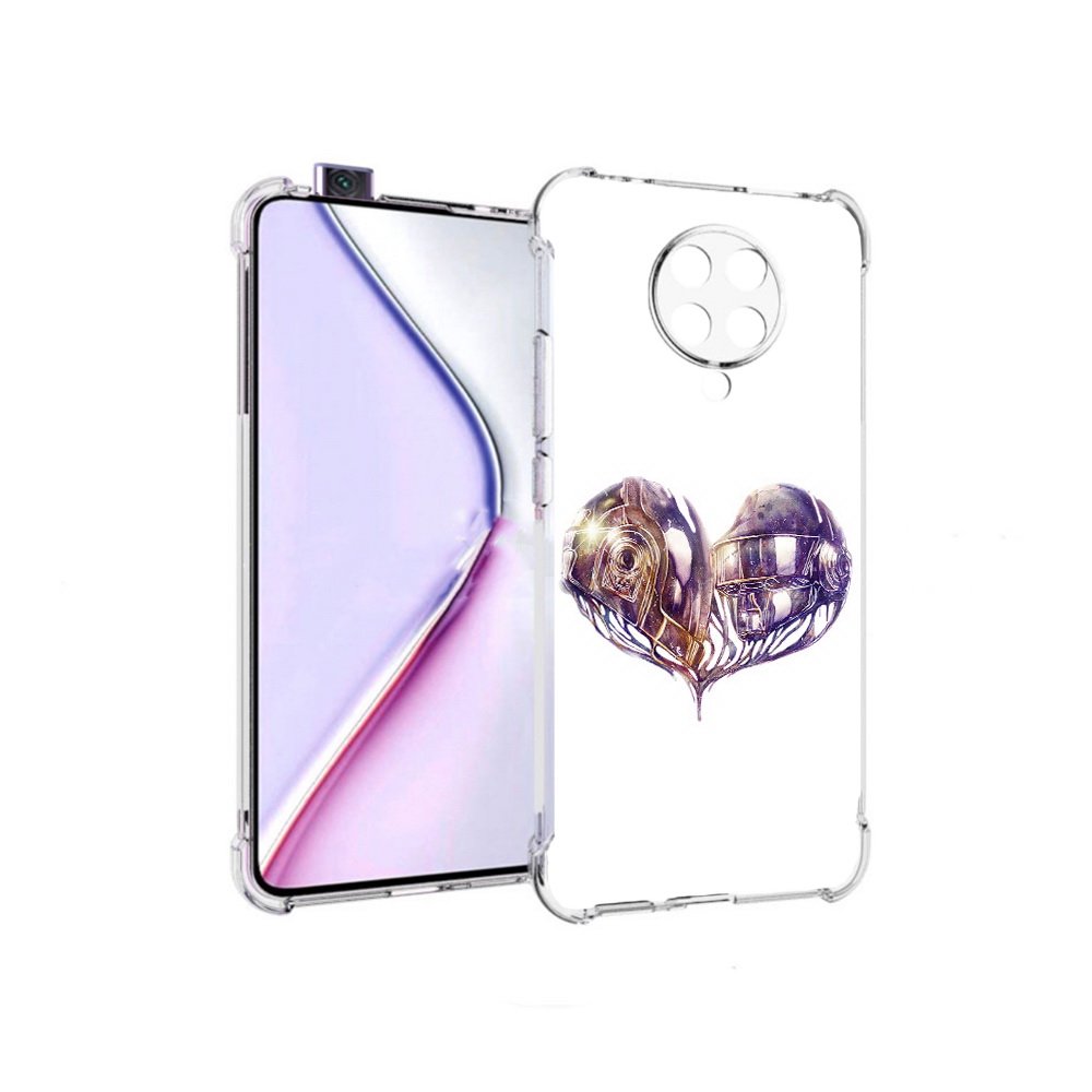 

Чехол MyPads сердце абстракция для Xiaomi Redmi K30 Pro Zoom 8/256GB/Redmi K30 Pro, Прозрачный, Tocco