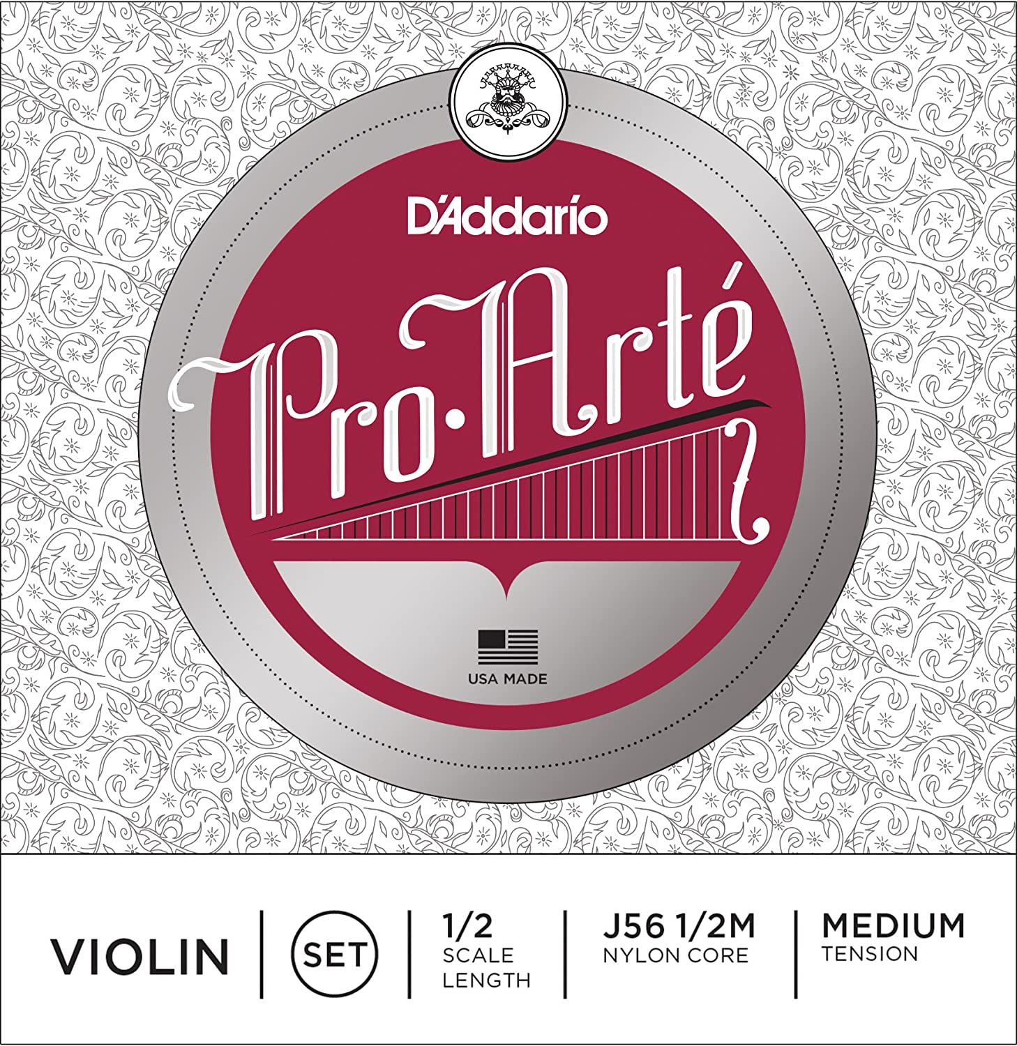 фото Струны для скрипки d'addario j56 1/2m