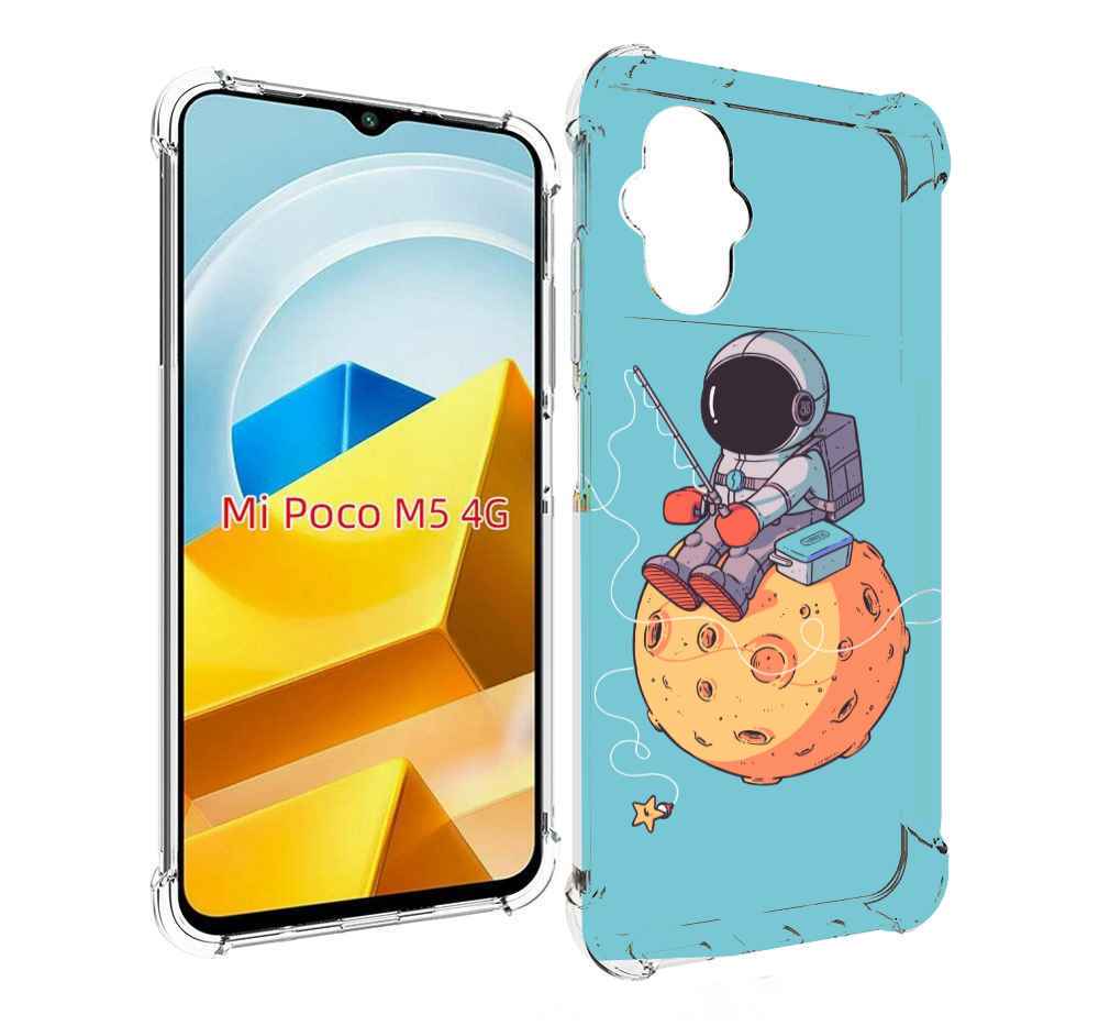 

Чехол MyPads Tocco для Xiaomi M5 астронавт ловит звезду, Прозрачный, Tocco