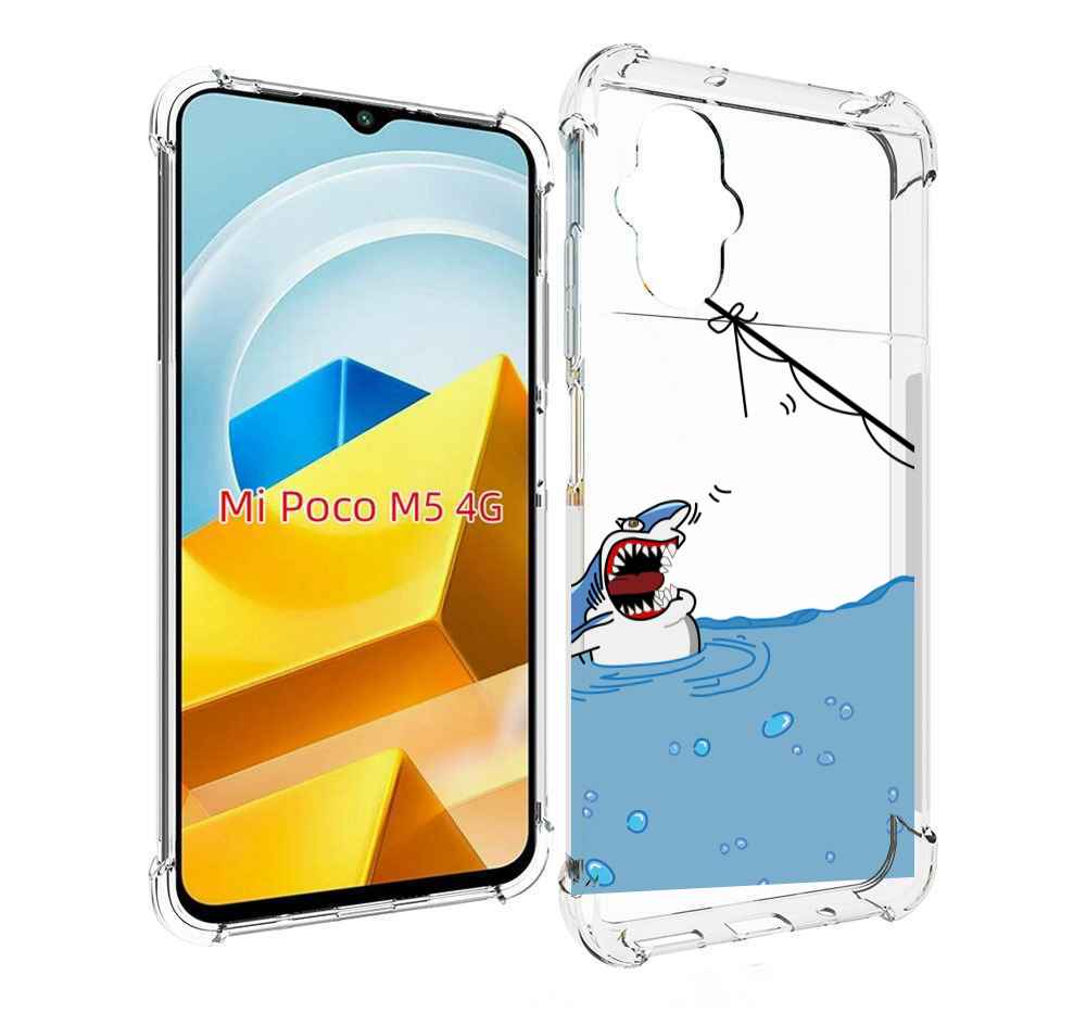 

Чехол MyPads Tocco для Xiaomi M5 акула-рисунок, Прозрачный, Tocco