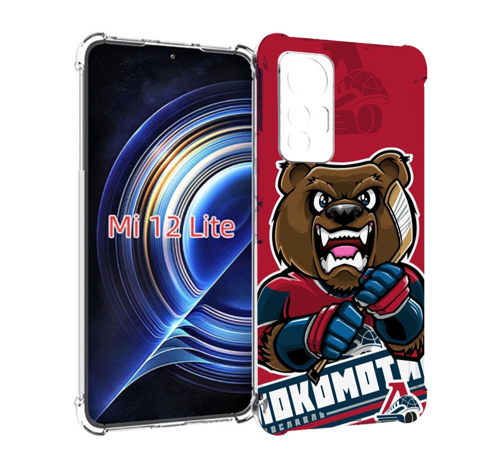 

Чехол MyPads хоккеи локомотив ярославь мужской для Xiaomi 12 Lite, Прозрачный, Tocco
