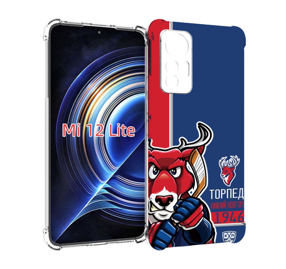 

Чехол MyPads хк торпедо нижнии новгород мужской для Xiaomi 12 Lite, Прозрачный, Tocco