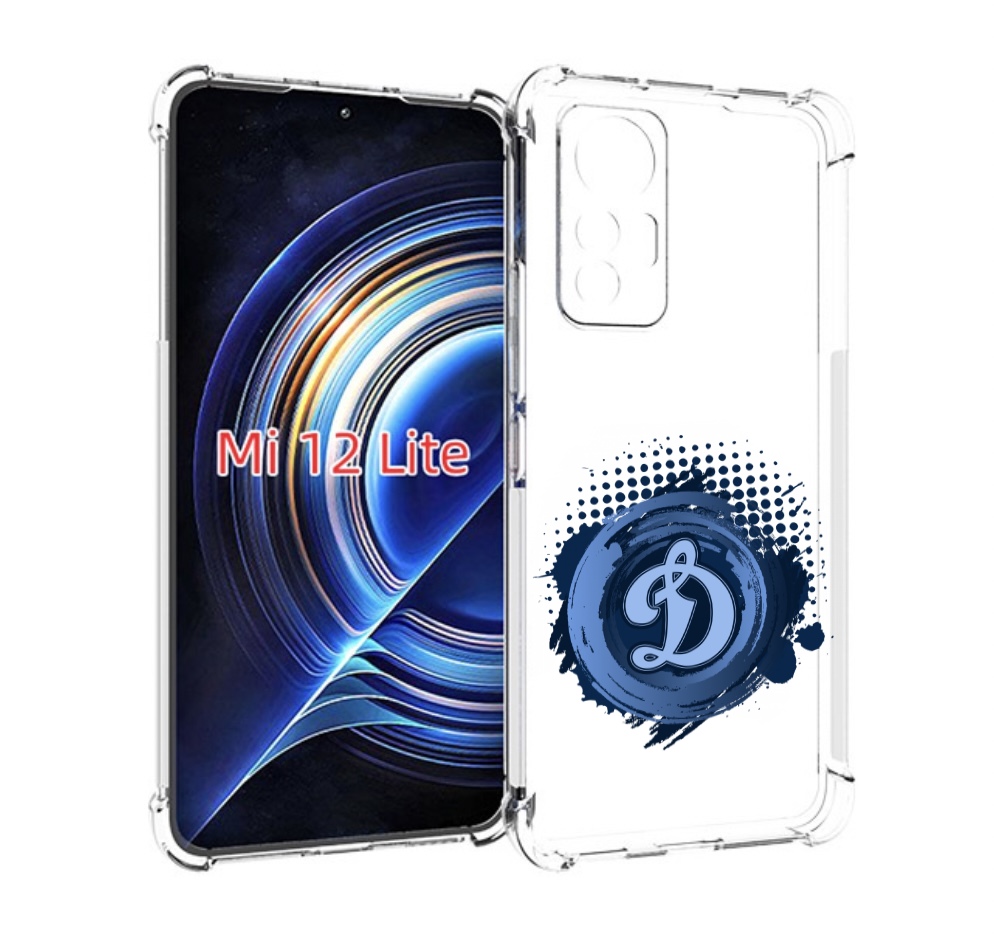 Чехол MyPads хк динамо москва мужской для Xiaomi 12 Lite