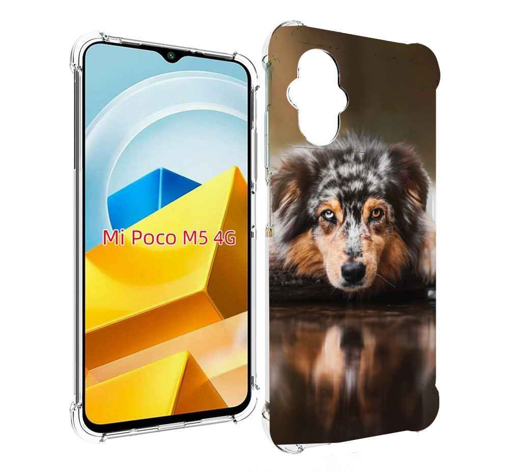 

Чехол MyPads Tocco для Xiaomi M5 австралииская овчарка, Прозрачный, Tocco