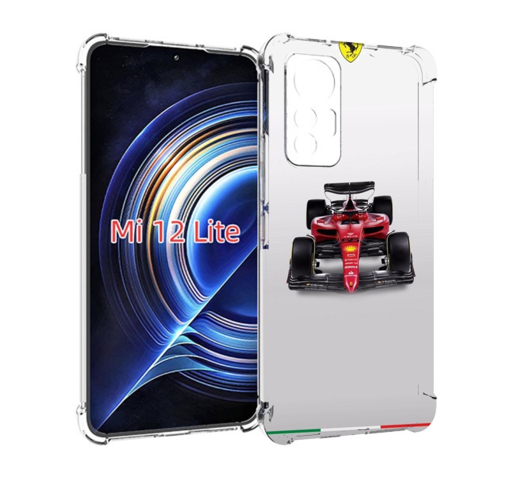 

Чехол MyPads формула 1 феррари для Xiaomi 12 Lite, Прозрачный, Tocco
