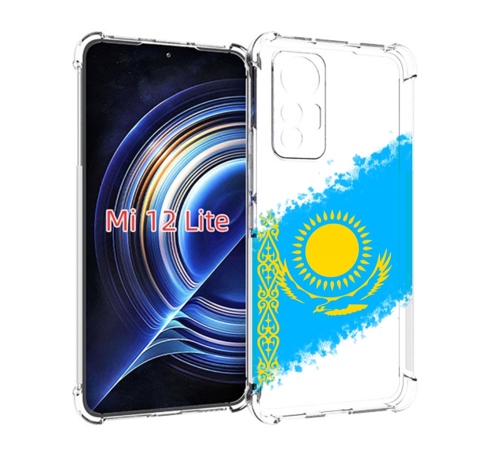 

Чехол MyPads флаг Казахстана для Xiaomi 12 Lite, Прозрачный, Tocco