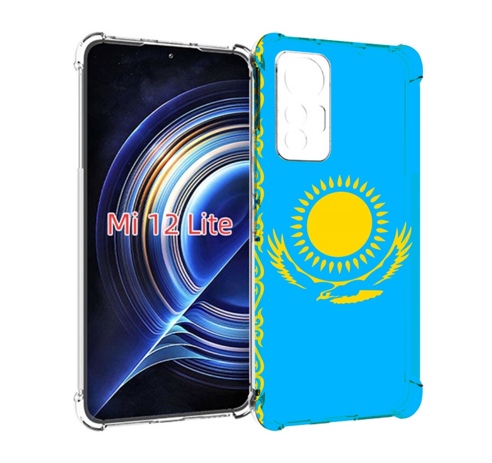 

Чехол MyPads флаг Казахстана-1 для Xiaomi 12 Lite, Прозрачный, Tocco