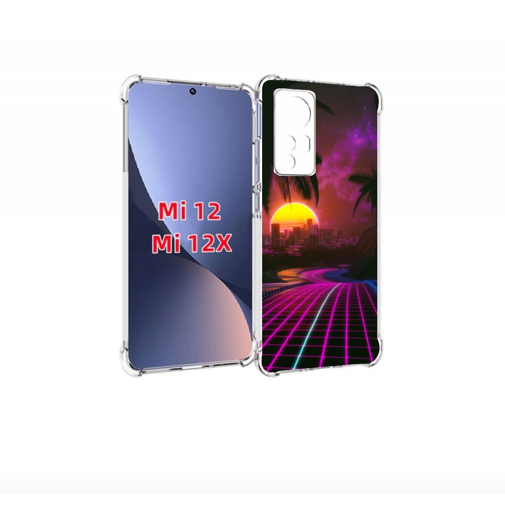 

Чехол бампер MyPads хотлайнмайами 2 для Xiaomi 12., Прозрачный, Tocco
