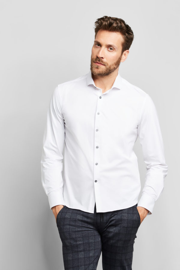 

Рубашка мужская Bugatti 9980 88600/10 белая 2XL, 9980 88600/10