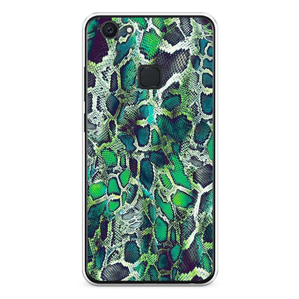 

Чехол Awog на Vivo V7 "Зеленая кожа змеи", Разноцветный, 260450-3