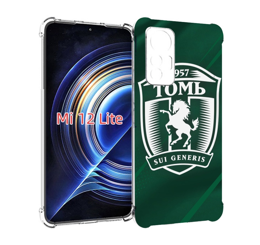 

Чехол MyPads фк томь томск для Xiaomi 12 Lite, Прозрачный, Tocco