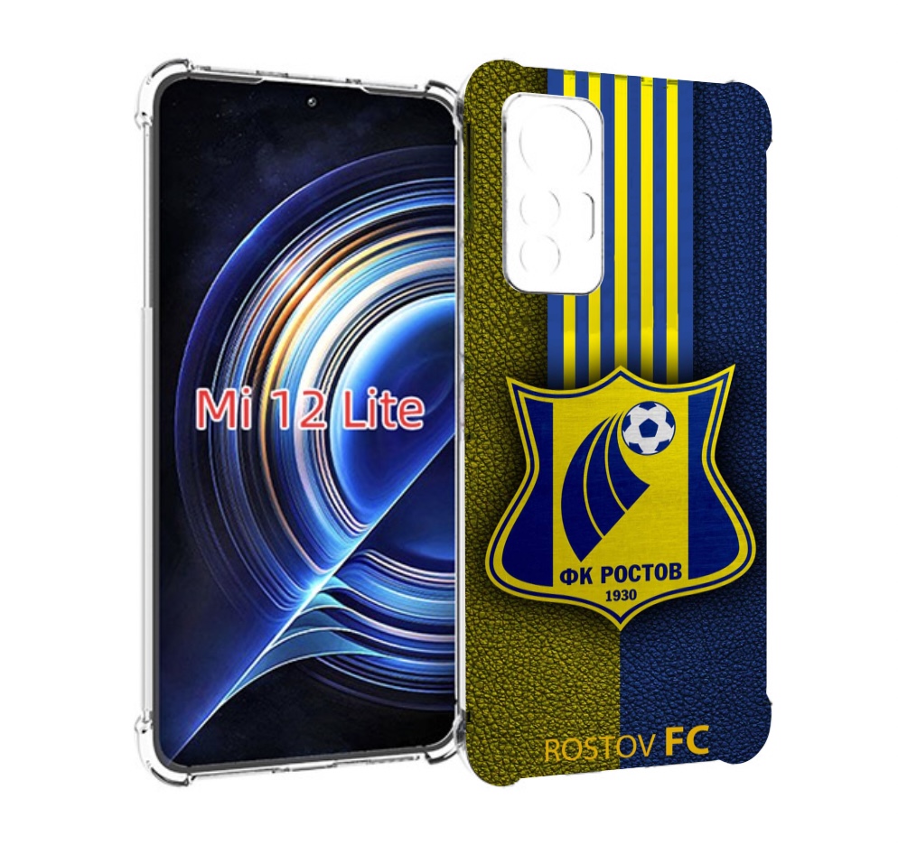 

Чехол MyPads фк ростов мужской для Xiaomi 12 Lite, Прозрачный, Tocco